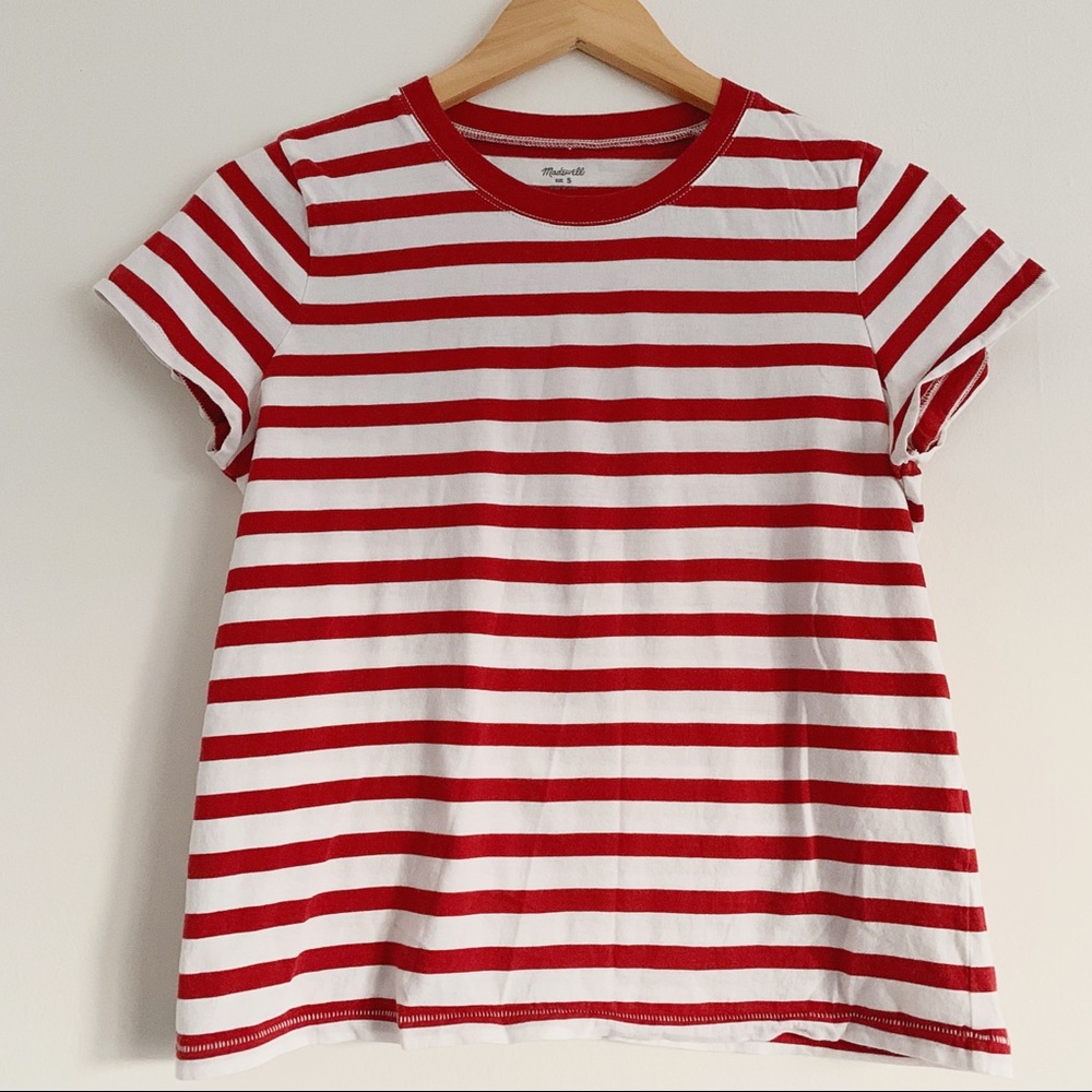 ⭐️ Madewell Northside Vintage Tee in Sid Stripe